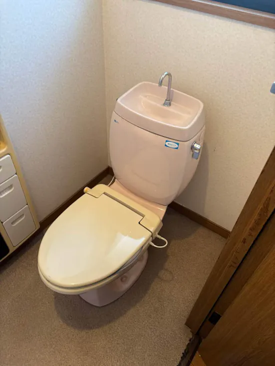 工事前　茨城県水戸市のお客様のトイレ工事