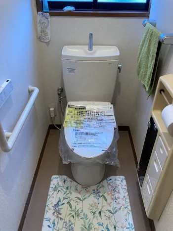 静岡県袋井市のお客様のトイレ工事