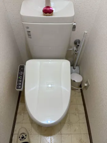 福島県会津若松市のお客様のトイレ工事