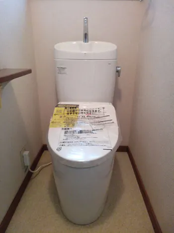 東京都青梅市のお客様のトイレ工事