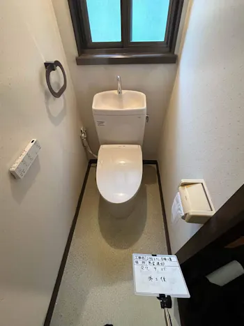 長野県小諸市のお客様のトイレ工事　具体的な工事内容1