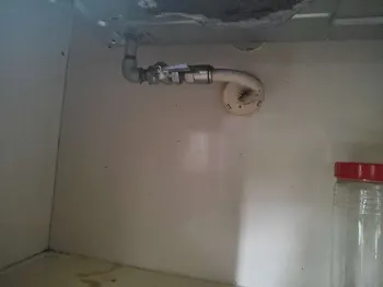 静岡県御殿場市のお客様のビルトインコンロ・ガスコンロ工事　具体的な工事内容2