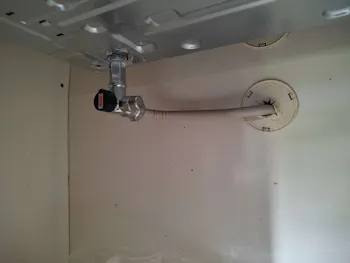 静岡県御殿場市のお客様のビルトインコンロ・ガスコンロ工事　具体的な工事内容1