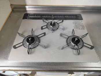 静岡県御殿場市のお客様のビルトインコンロ・ガスコンロ工事