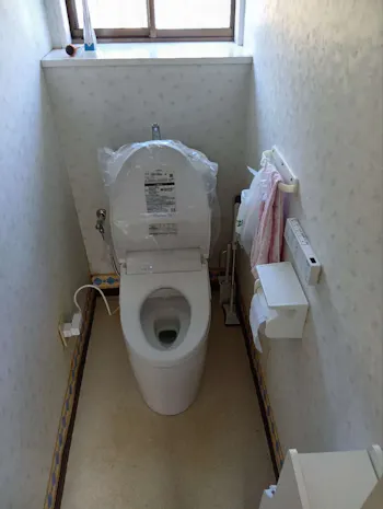 東京都八王子市のお客様のトイレ工事