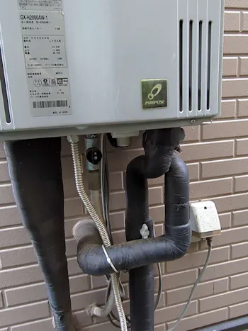 神奈川県相模原市緑区のお客様の給湯器工事　具体的な工事内容2