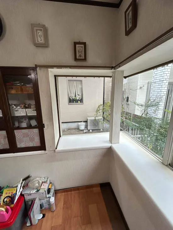 工事前　埼玉県上尾市のお客様の窓・サッシの交換・リフォーム工事