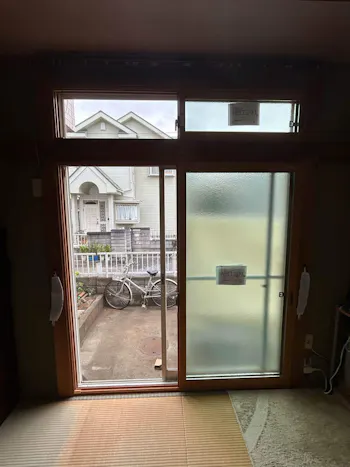 埼玉県上尾市のお客様の窓・サッシの交換・リフォーム工事　具体的な工事内容4