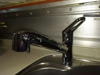 東京都青梅市のお客様のワンホール水栓交換工事