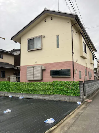 埼玉県行田市のお客様の外装塗装工事　具体的な工事内容1