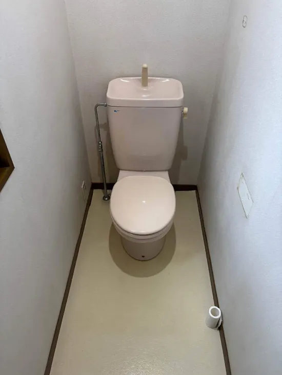 工事前　茨城県高萩市のお客様のトイレ交換工事