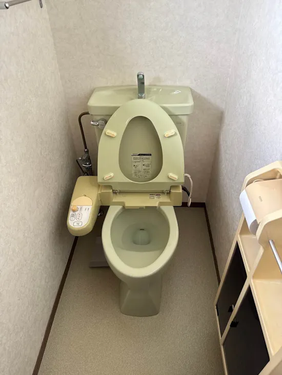 工事前　千葉県長生郡一宮町のお客様のトイレ工事