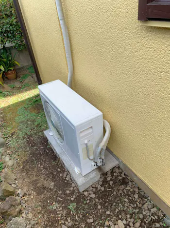 静岡県沼津市のお客様のエアコン工事　具体的な工事内容3