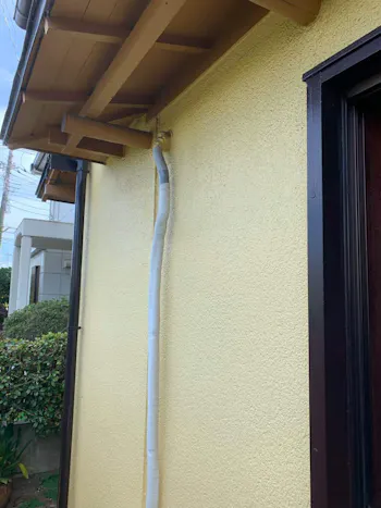 静岡県沼津市のお客様のエアコン工事　具体的な工事内容4