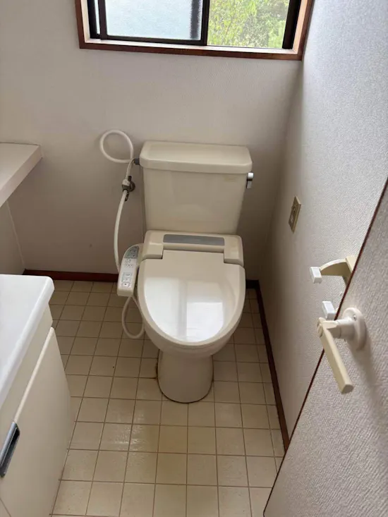 工事前　茨城県牛久市のお客様のトイレリフォーム工事