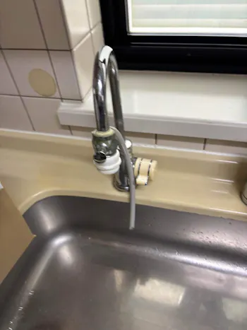 茨城県龍ケ崎市のお客様の水栓工事　具体的な工事内容2