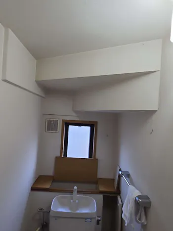 栃木県宇都宮市のお客様のトイレ工事　具体的な工事内容2