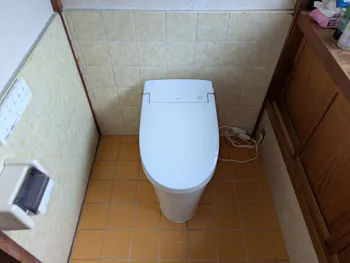 静岡県御殿場市のお客様のトイレ工事