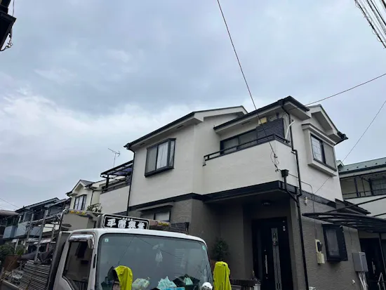 工事後　埼玉県上尾市のお客様の外装補修・塗装工事