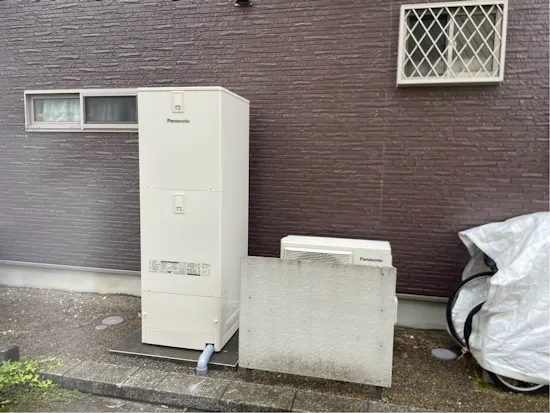 工事後　山梨県上野原市のお客様の給湯器工事