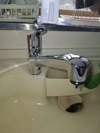 宮城県大崎市のお客様のキッチン水栓工事