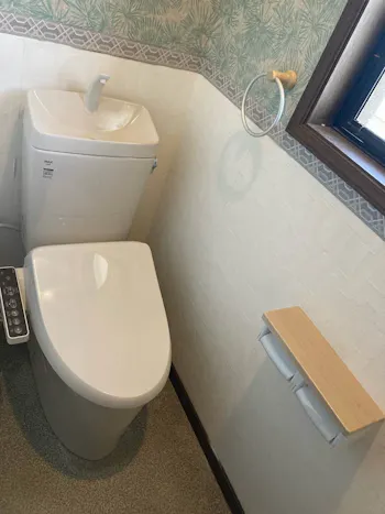 静岡県周智郡森町のお客様の1・２階トイレ交換・内装工事