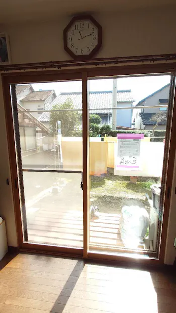 岐阜県海津市のお客様の窓・サッシの交換・リフォーム工事　具体的な工事内容2