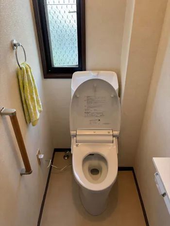 茨城県龍ヶ崎市のお客様のトイレ工事　具体的な工事内容1