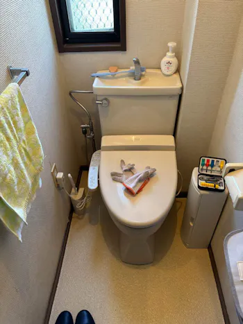 茨城県龍ヶ崎市のお客様のトイレ工事　具体的な工事内容2