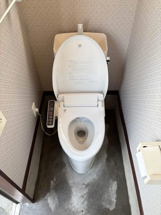 工事後　茨城県北茨城市のお客様のトイレ工事