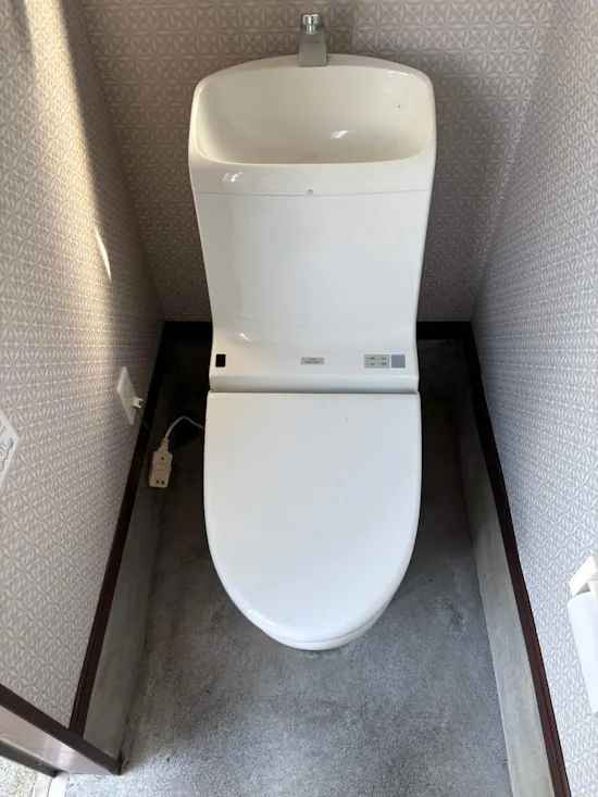 工事前　茨城県北茨城市のお客様のトイレ工事