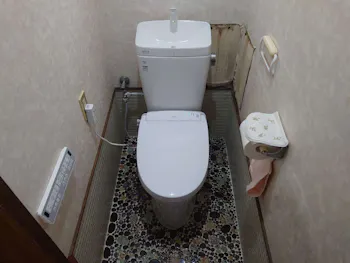 愛知県豊田市のお客様のトイレ工事
