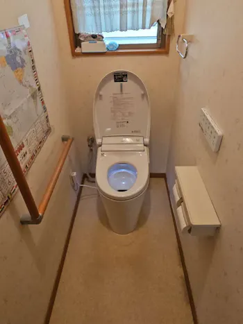 三重県四日市市のお客様のトイレ工事
