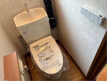 群馬県安中市のお客様のトイレ交換工事