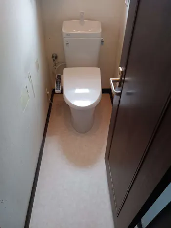 東京都あきる野市のお客様のトイレ工事　具体的な工事内容1