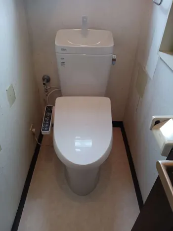 東京都あきる野市のお客様のトイレ工事　具体的な工事内容2