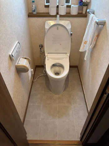 茨城県取手市のお客様のトイレ工事