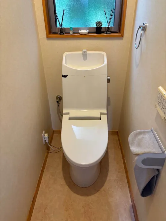 工事前　群馬県高崎市のお客様のトイレ工事