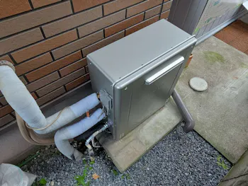 栃木県塩谷郡のお客様の給湯器工事