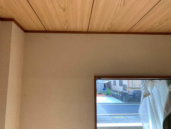 工事前　静岡県沼津市のお客様のエアコン設置工事