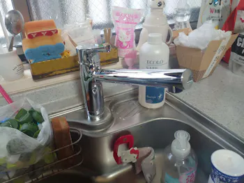 愛知県豊田市のお客様の水栓工事