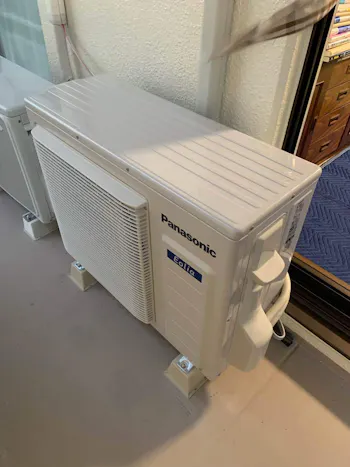 静岡県富士市のお客様のエアコン工事　具体的な工事内容1