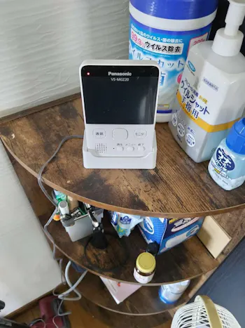 三重県伊勢市のお客様のドアホン工事　具体的な工事内容1