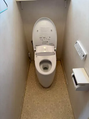 茨城県稲敷郡のお客様のトイレ工事