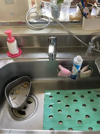 静岡県磐田市のお客様の水栓工事