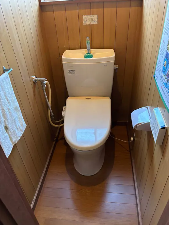 工事前　茨城県水戸市のお客様の温水洗浄便座交換工事