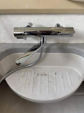 茨城県水戸市のお客様の水栓工事