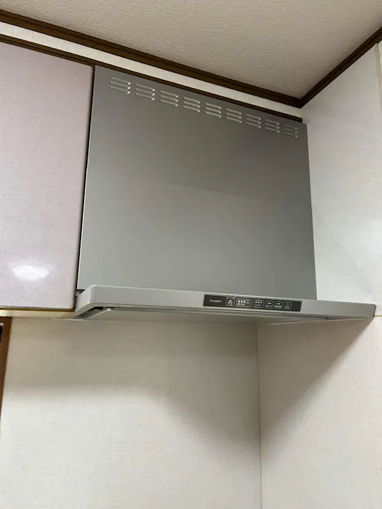 工事後　宮城県塩竈市のお客様のレンジフード工事