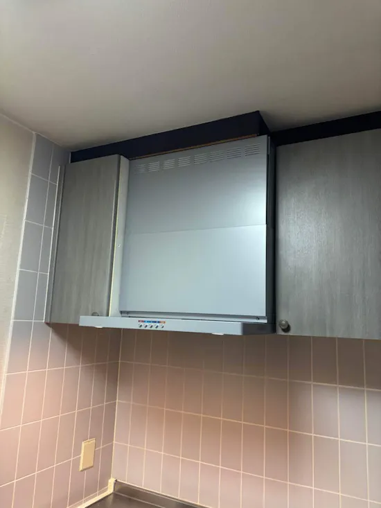 工事後　茨城県つくば市のお客様のビルトインコンロ・ガスコンロ工事