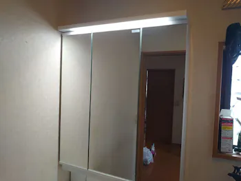 愛知県豊田市のお客様の洗面化粧台工事